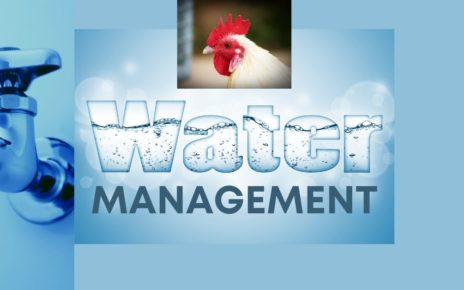 Water management In poultry